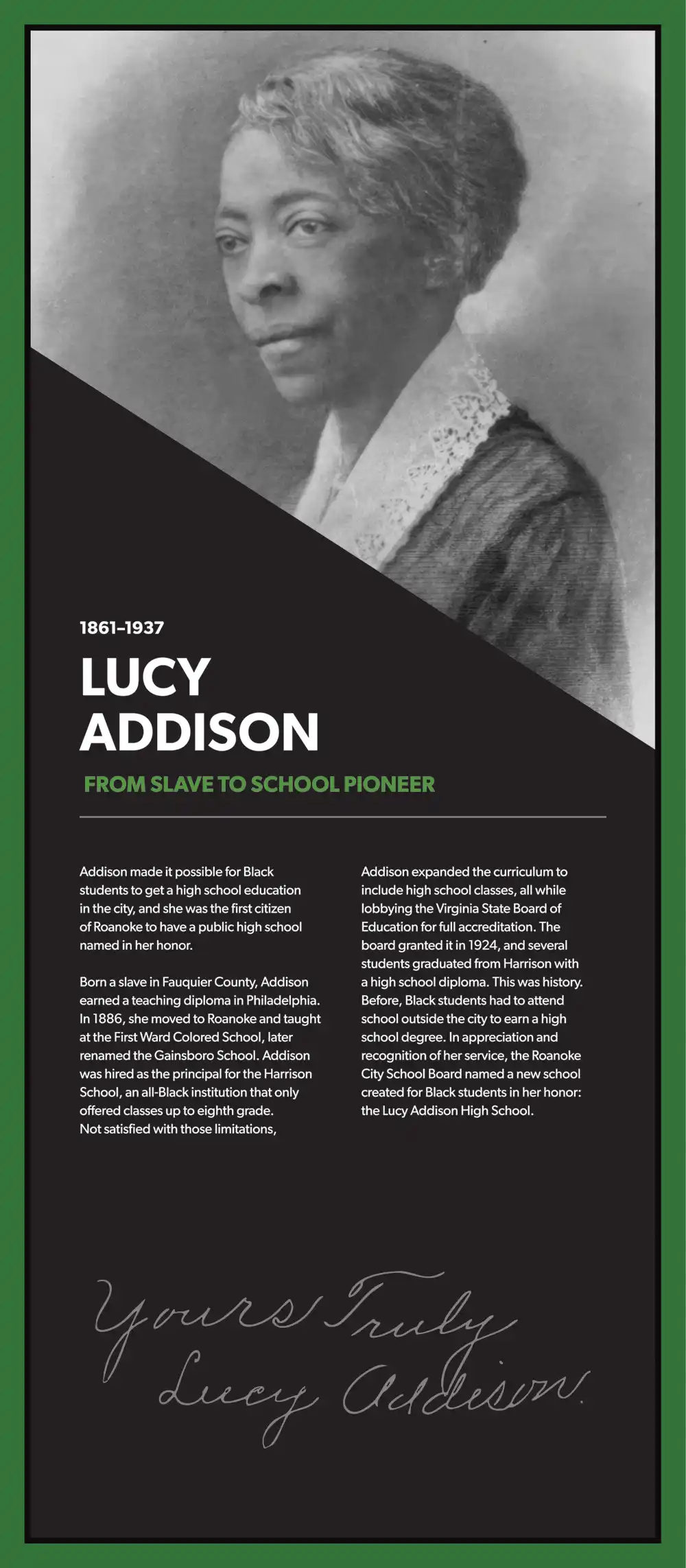 Melrose Plaza Lucy Addison display