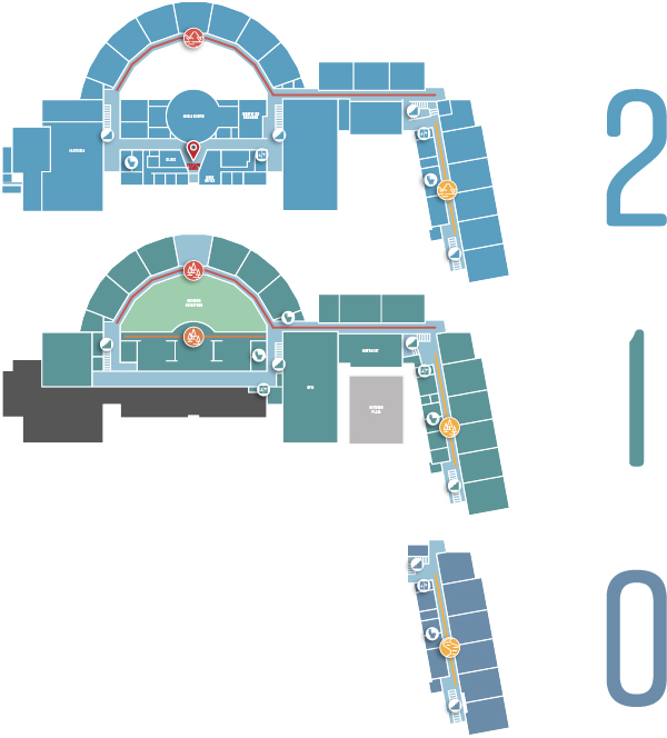 Directory graphics designed for Crozet Elementary School