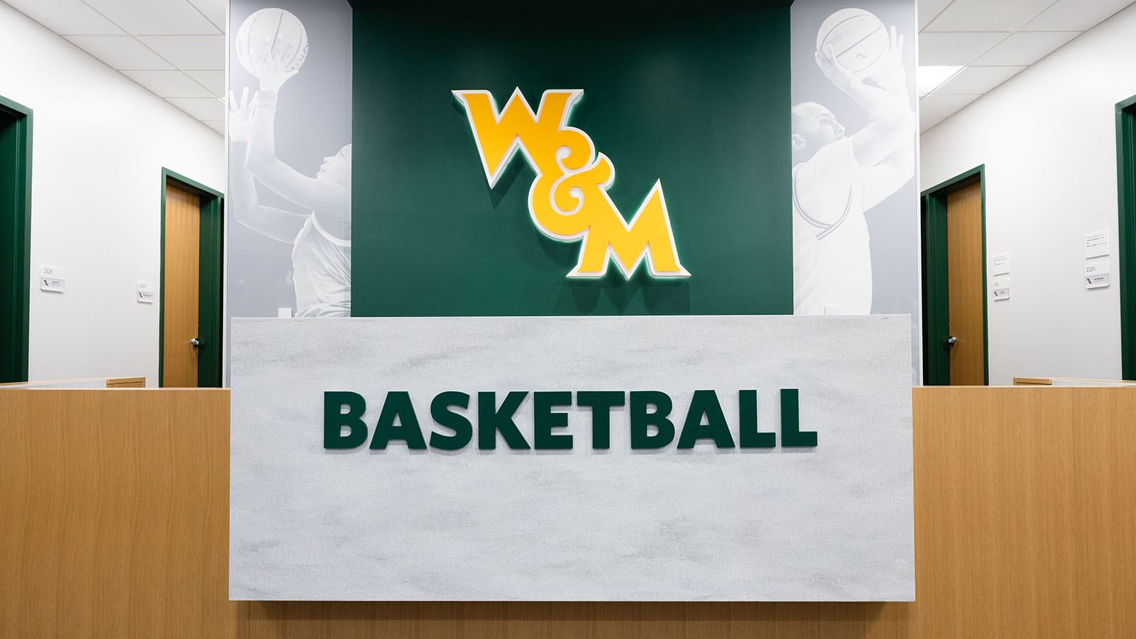 Kaplan Arena & The Mack Basketball welcome desk