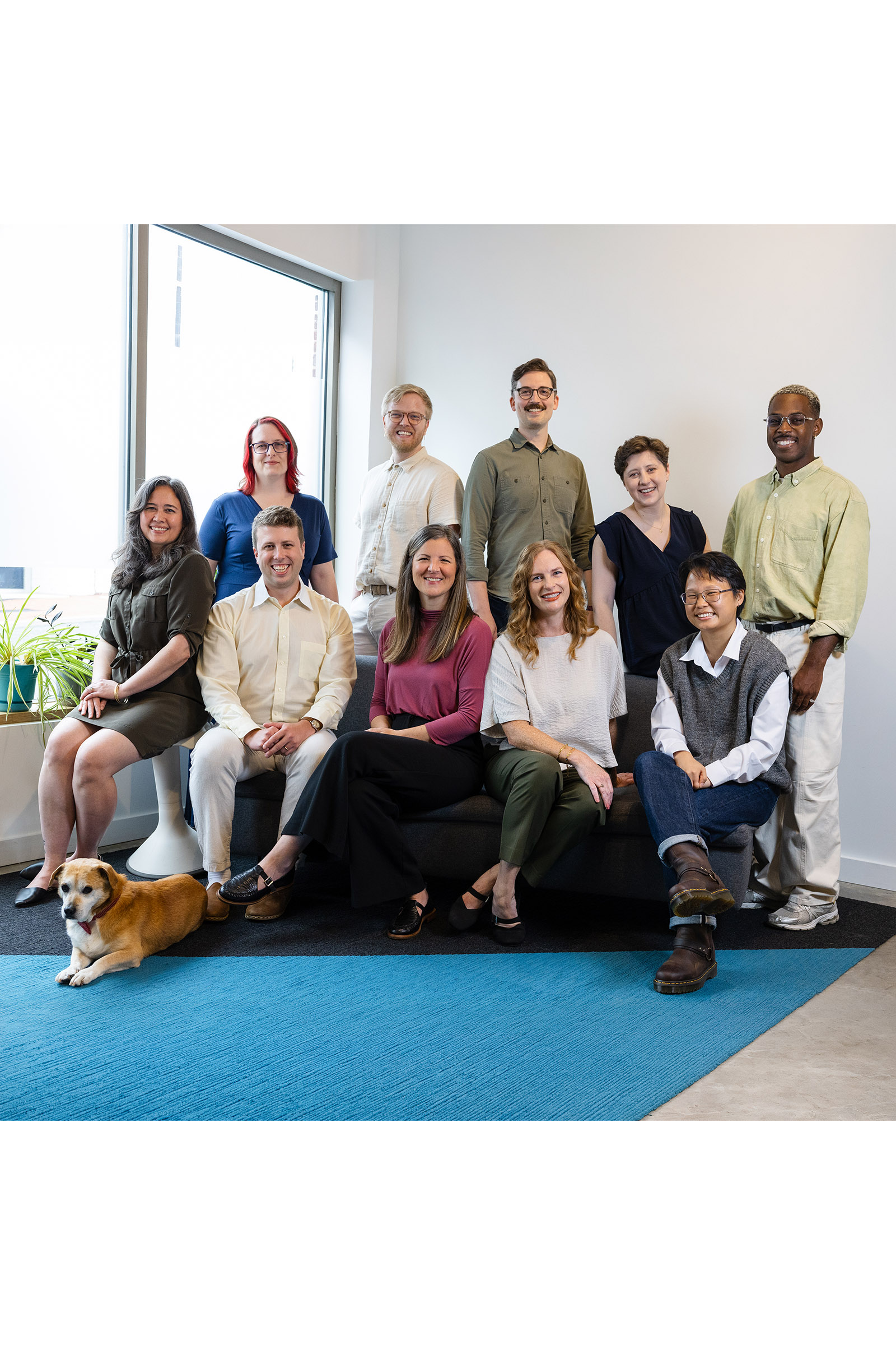 The Iconograph team poses for a group photo